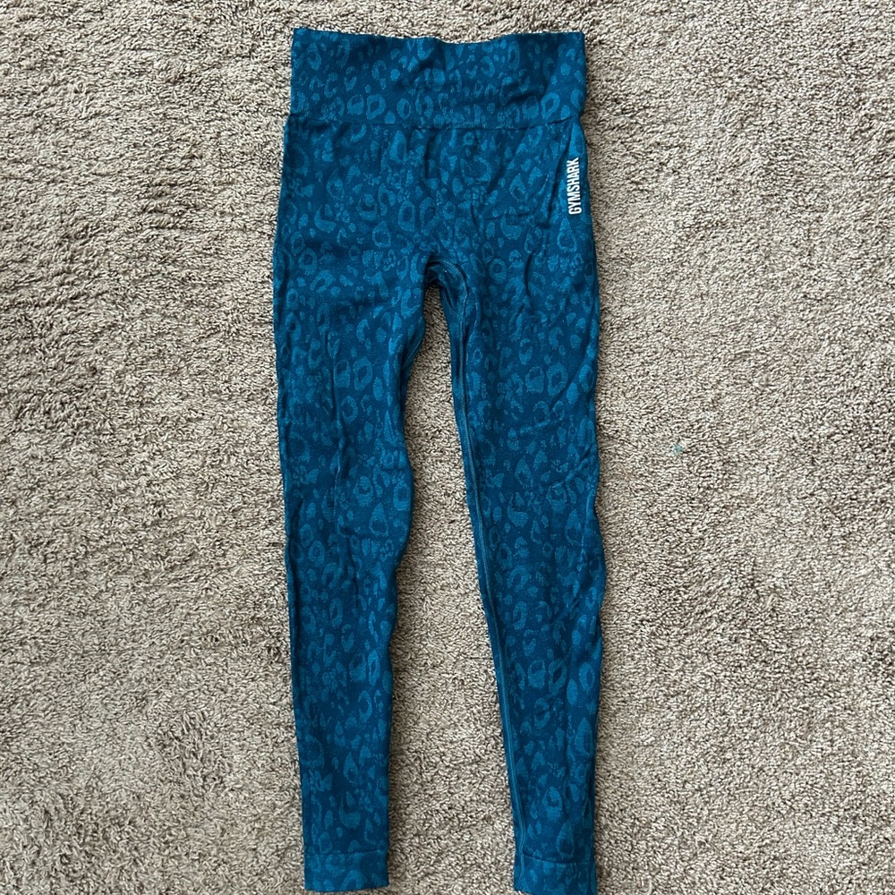 Gymshark Adapt Seamless Leggings - Leopard